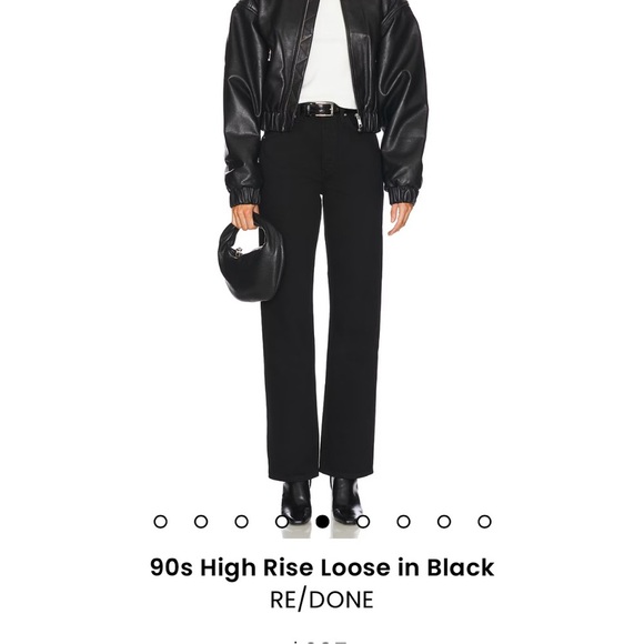 NWT RE/DONE 90s High Rise Loose Jeans - Picture 3 of 15